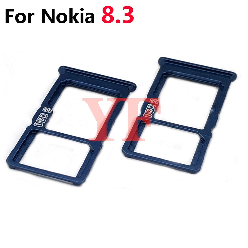 Cho Nokia 8.3 9 khay thẻ Sim chủ Khay Sim khe cắm chủ Ổ cắm chuyển đổi linh kiện sửa chữa