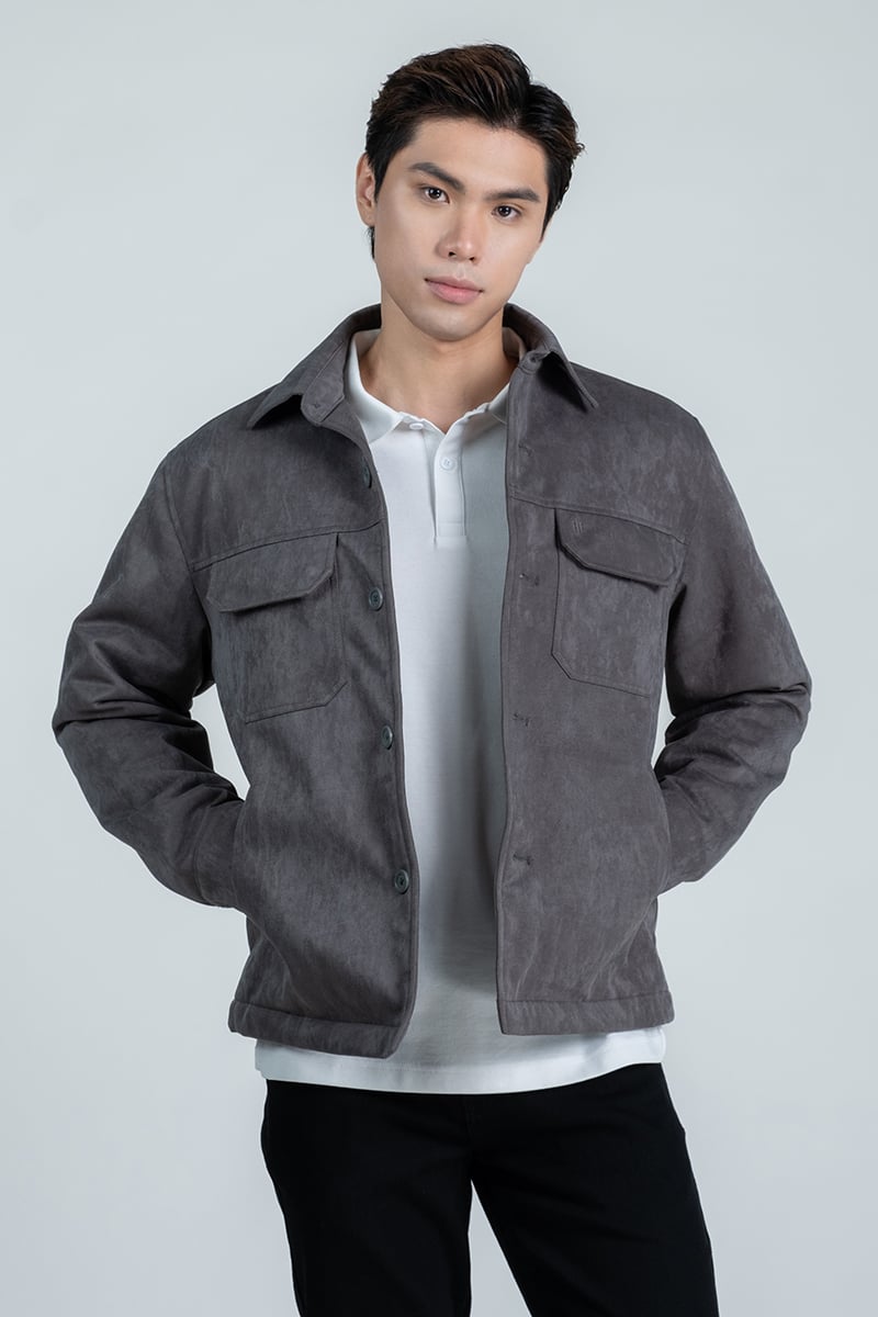 Áo Khoác Nam Phong Cách , cao cấp, thời trang, lịch lãm John Henry - JK24FH09C-PB