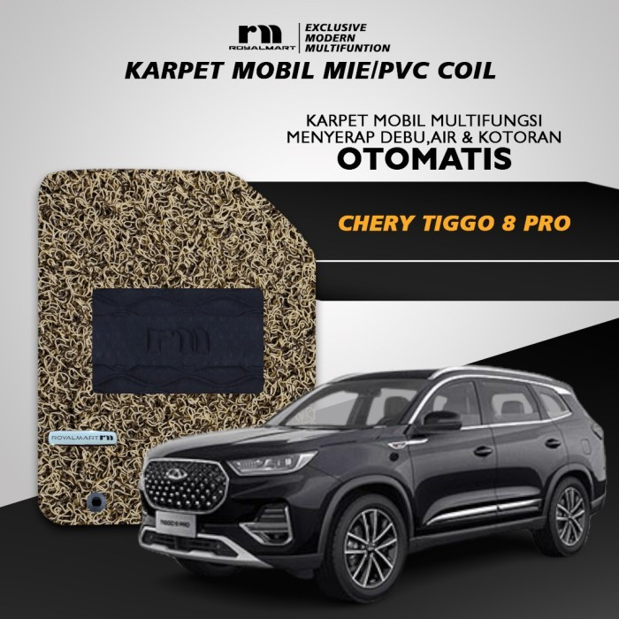 Royal Mart Karpet Mobil CHERY TIGGO 8 PRO FULL SET/Carpet Mie Bihun Premium Keset PVC Anti Slip Harga  927,000 Ringgit*Penghantaran Percuma