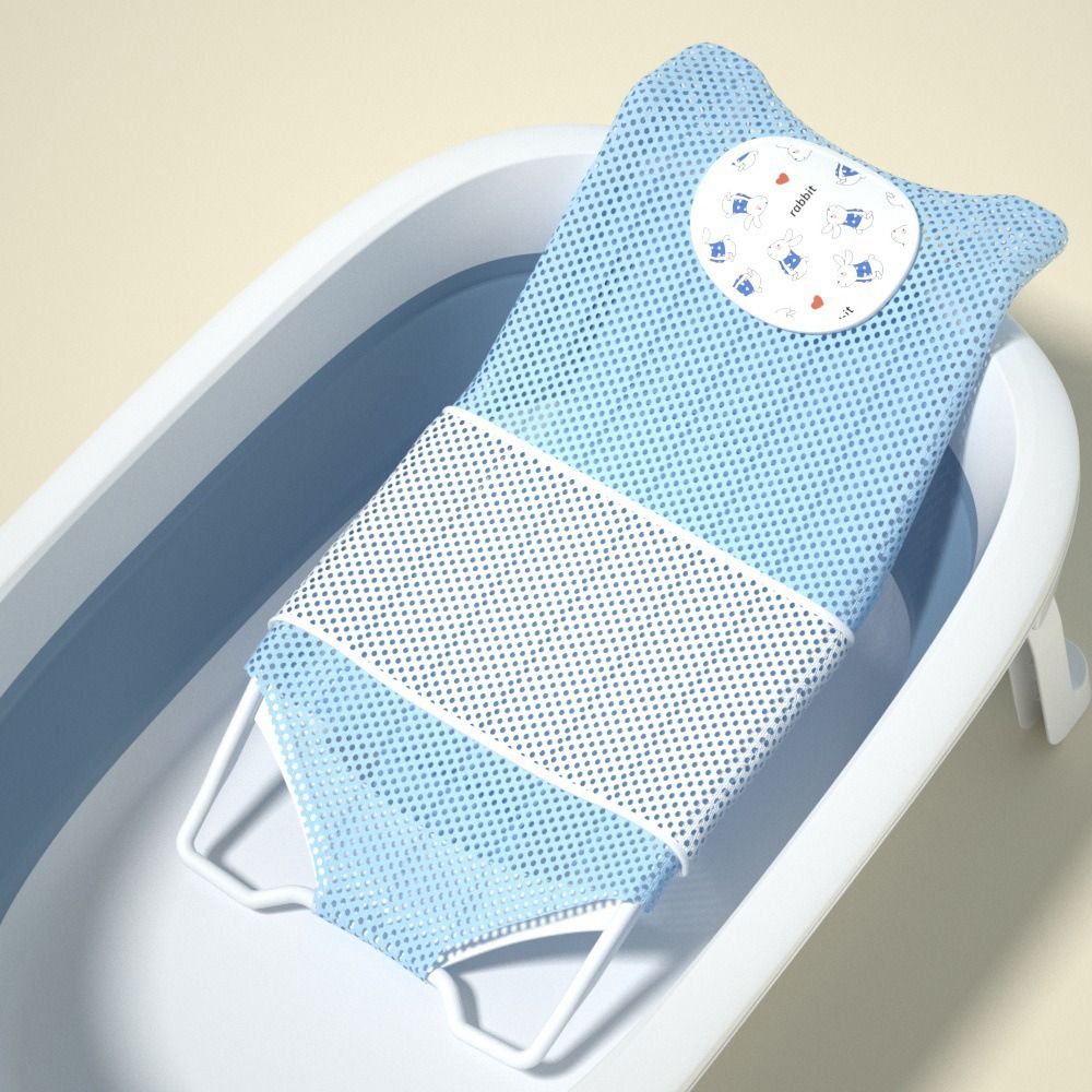 BONVC PP Đệm tắm cho bé Sản phẩm chăm sóc em bé Thiết kế móc hồ quang Ghế