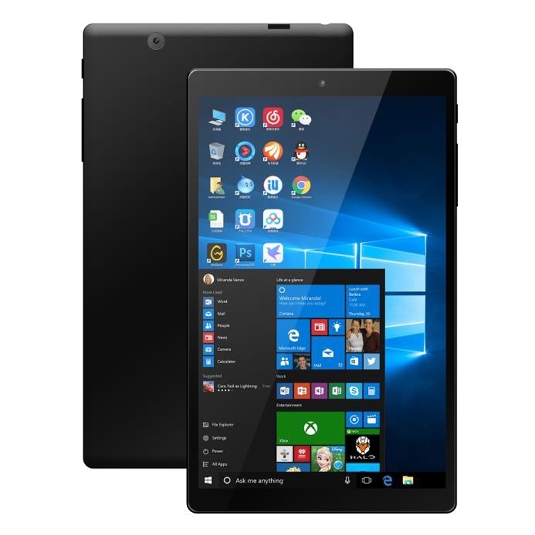 HSD8001 8 inch Tablet PC, 4GB+128GB, Windows 10, Intel Atom Z8350 Quad Core, Support Bluetooth & WiFi(Black) ราคา 6,973 บาท*ส่งฟรี