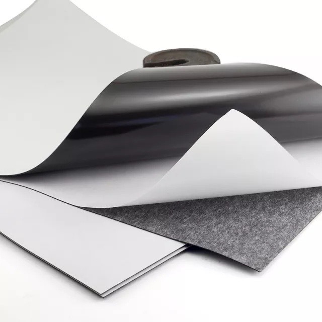 Nam châm lá dẻo a4 có decal keo dán giáo cụ dạy học đồ dùng học tập văn phòng phẩm