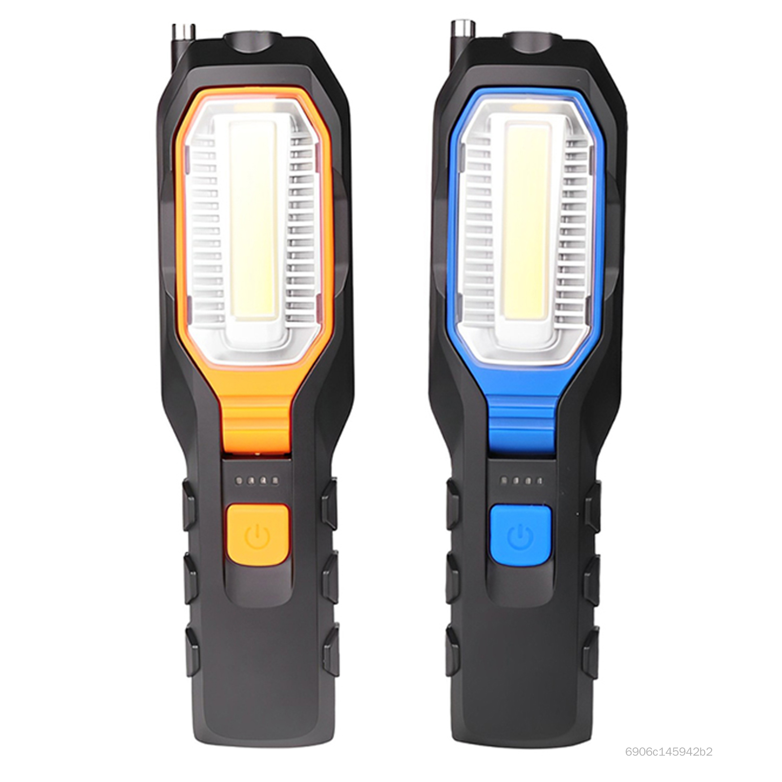 Đèn LED phối màu có thể sạc lại với nam châm Đèn pin LED có ăng-ten và nam châm cho thợ điện và thợ hàn vận hành FD-VN