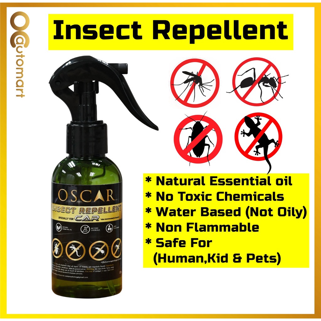 Oscar Insect Repellent 125ml Spray Serangga Lipas Semut Kamitetep Insect Killer Water Based Anti Lizard Cockroach