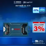 Bộ mũi tua vít đa năng Bosch 25 món (xanh dương)