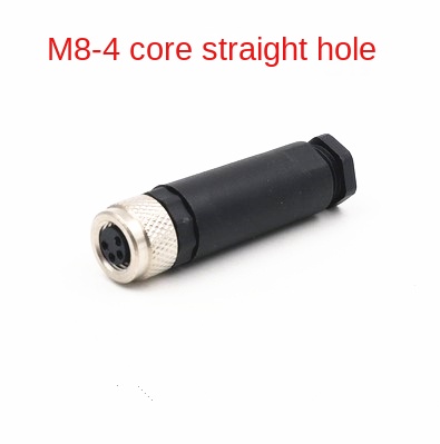 M8 Đầu cắm dạng lỗ 4P (Đầu Nối 4 Lõi), Kích Thước Lỗ 8MM | Chuẩn Chống Nước | Tùy chọn: Ổ Cắm + Đầu Cắm | Đầu Nối 3-4 Lõi