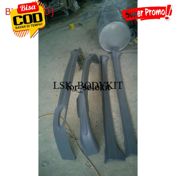 Bodykit Toyota Vios Toms 2007-12 Body Kit Bodikit Grade-A Lentur-Kuat-Tebal Harga 1,112,000 rupiah*Gratis Ongkir
