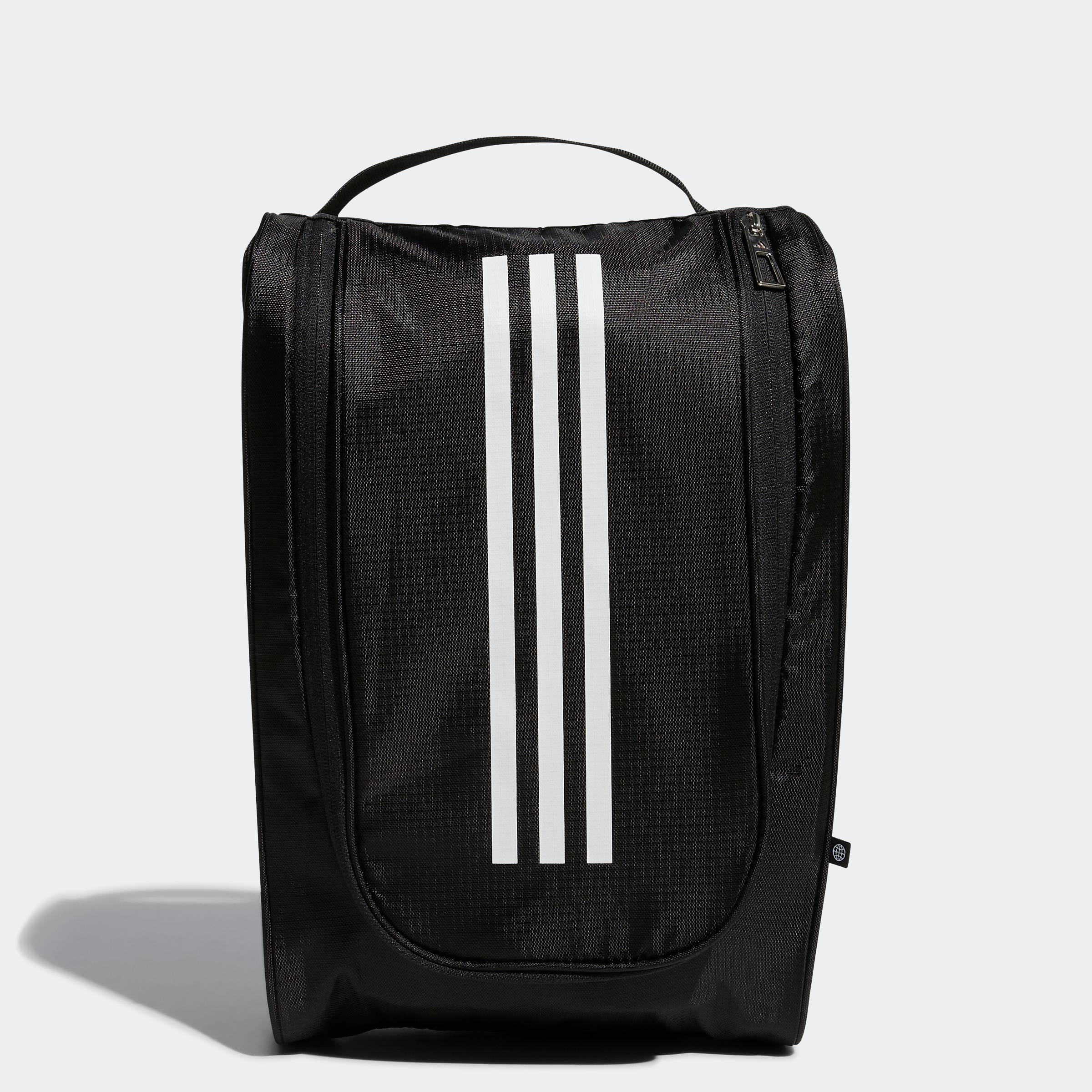 adidas Đánh gôn Túi Đựng Giày 3 Sọc Nam Đen HT5715
