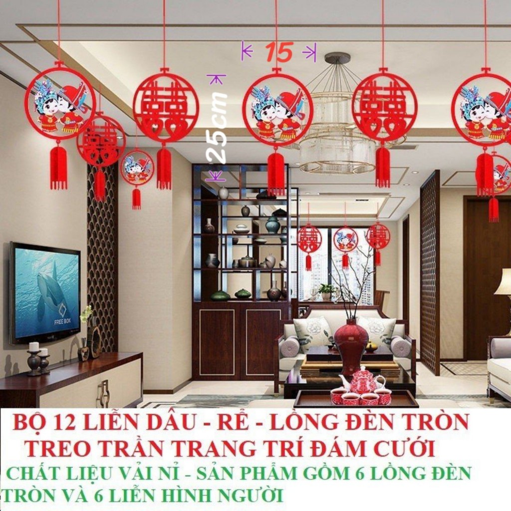 12 Lồng Đèn Song Hỉ Liễn Trang Trí Đám Cưới Siêu Đẹp Lồng Đèn Trang Trí Đám Cưới