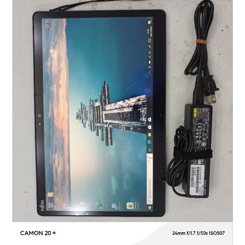 Máy tính bảng màn hình lớn Fujitsu arrows tap Q738. i5 7300u.ram 4.ssd 128g.pin yếu dùng dưới 30p - 3