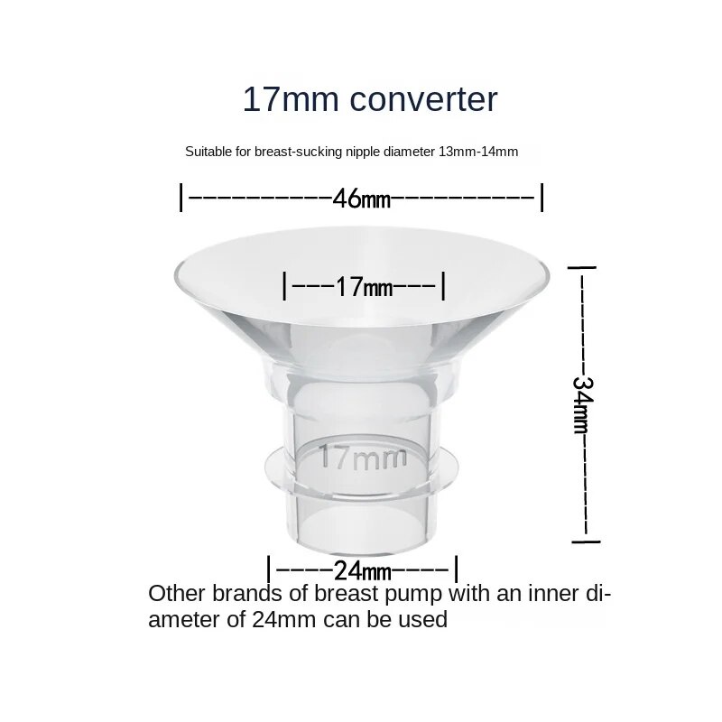 Accessories Flange Size Converter for Breast Pump Multiple sizes available 21mm 19mm 17mm 15mm 13mm