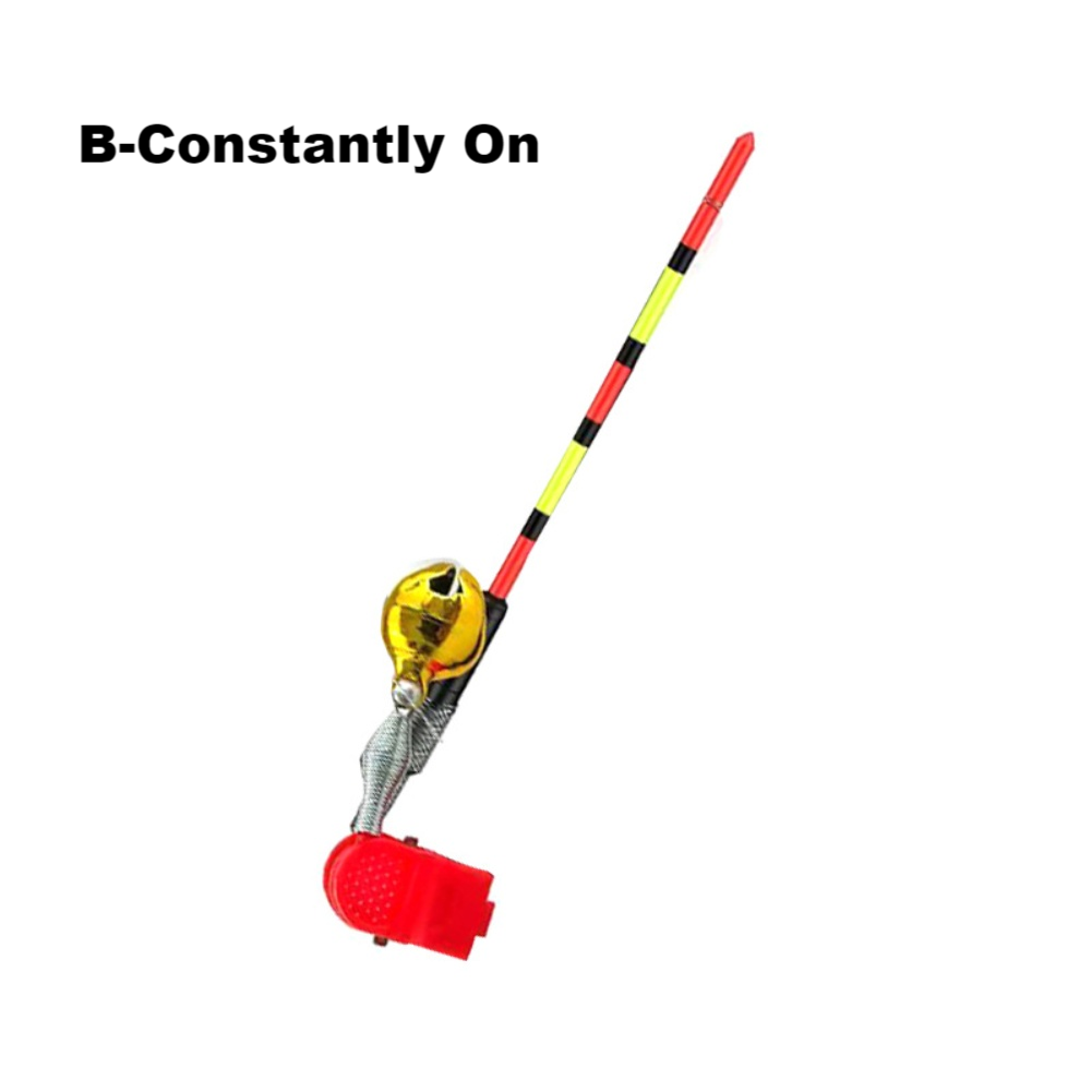 Phao câu cá với báo thức đèn LED điện tử để phát hiện vết cắn và sử dụng ban đêm