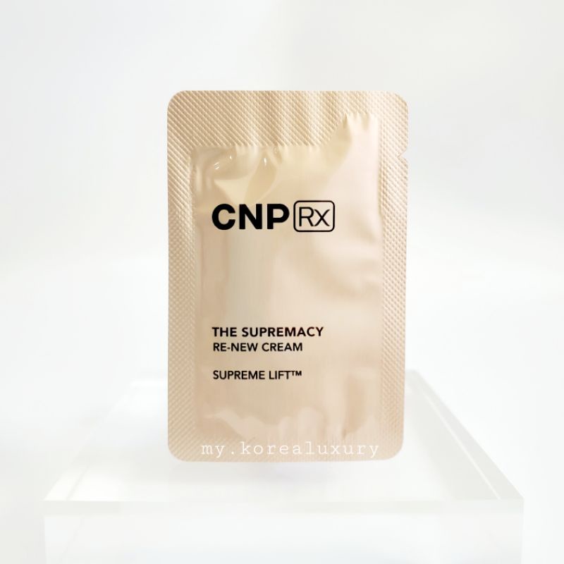 Gói kem dưỡng tái tạo trẻ hoá da CNP Rx The Supremacy Re-New Cream