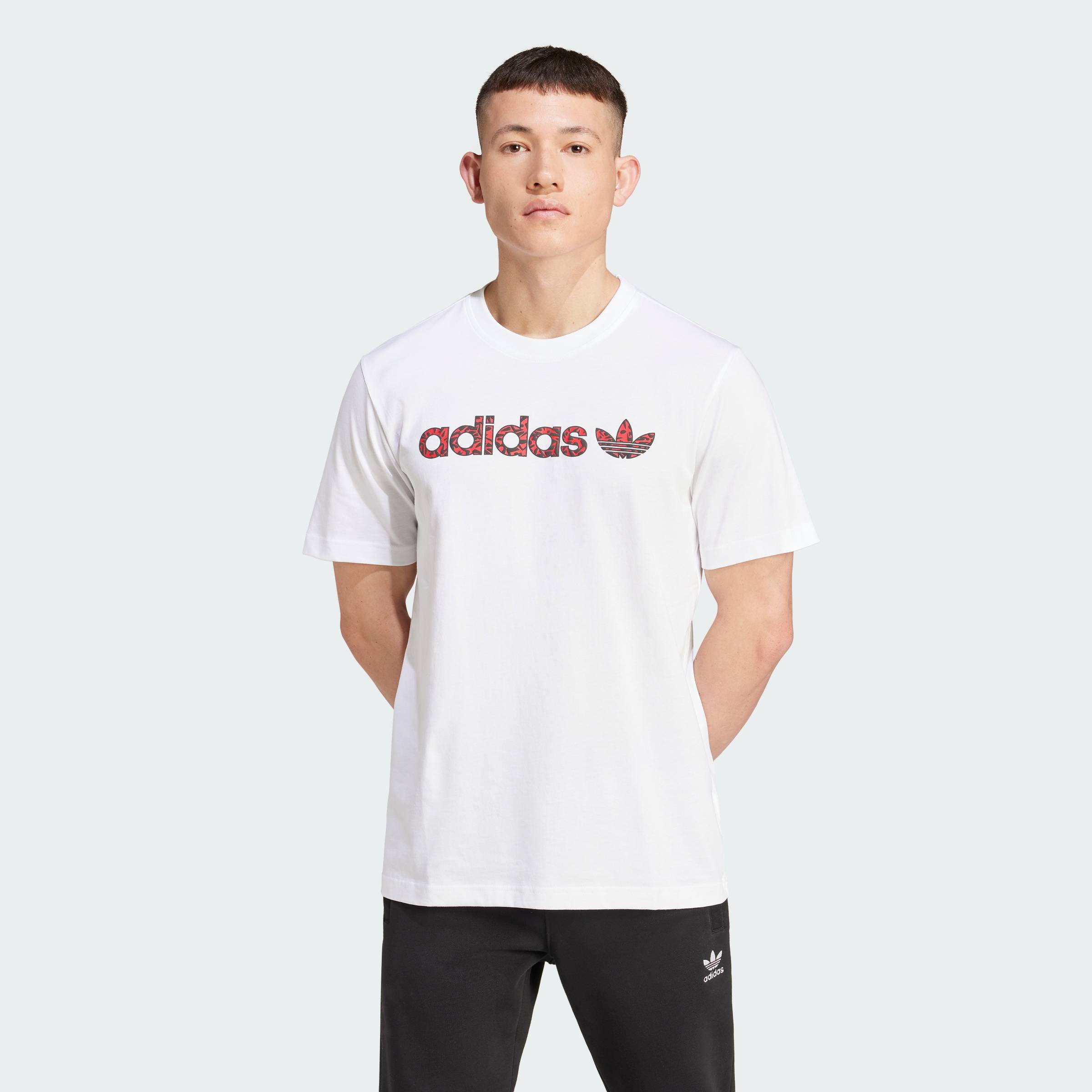 Adidas Lifestyle Graphics Tee Men White Ix9652 - Merek adidas Harga 300,000 rupiah*Gratis Ongkir