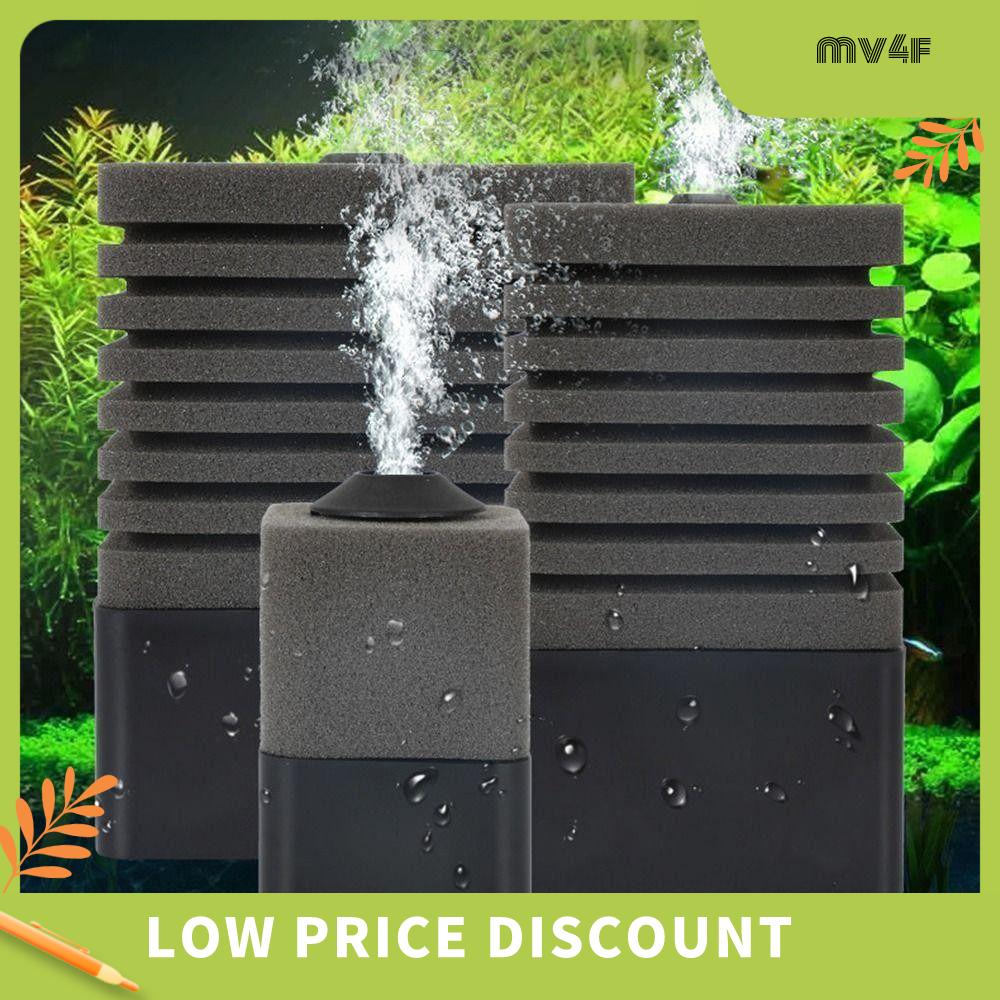 MV4F 3 trong 1 Máy bơm không khí ao tôm Lọc sinh hóa Im lặng Bơm khí bể cá  Phụ kiện bể cá Thuận tiện để làm sạch mảnh nhựa.