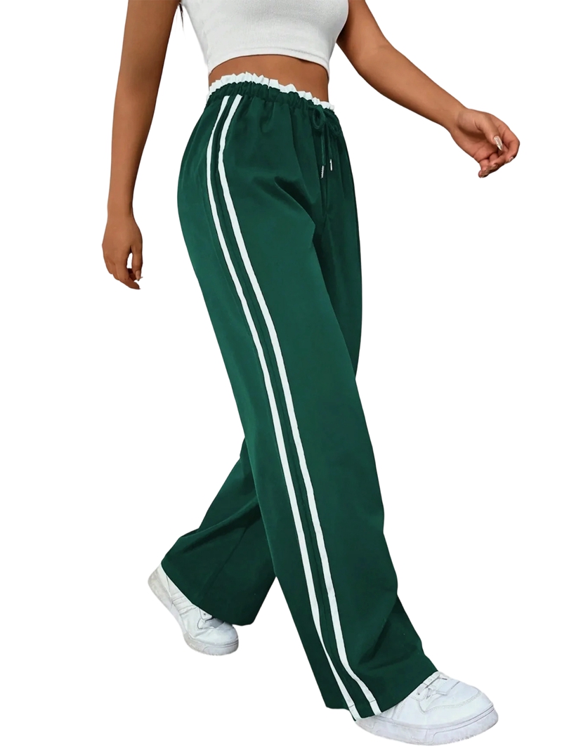 Women'S Track Pants Loose Straight Leg Jogging Sweatpants Warm-Up Sports - 3