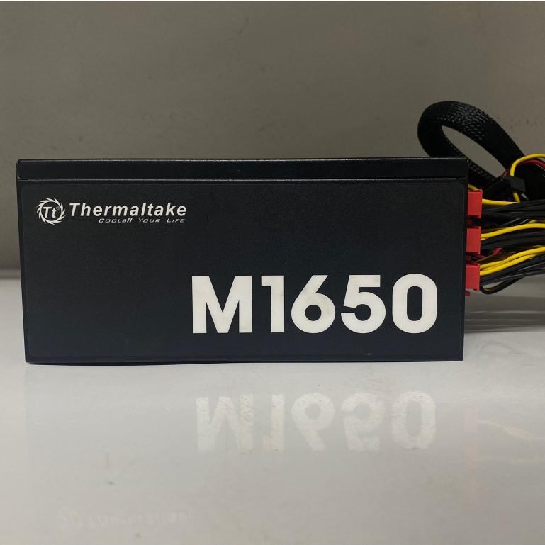 POWER PSU THERMALTAKE TTP-1650FNSAB M1650 1650W +80 PLUS GOLD สินค้ามือสอง ใช้งานได้ปกติ ราคา 1,790 บาท*ส่งฟรี