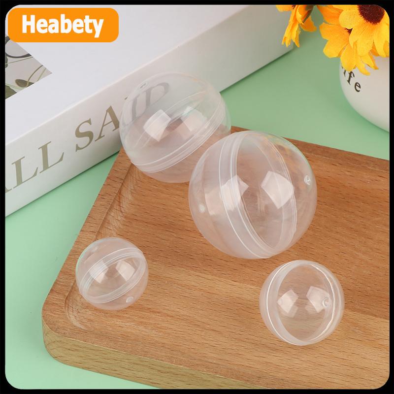 【2-3 ngày giao hàng】 50pcs rõ ràng viên nang đồ chơi bóng Tiny Refillable container cho máy bán hàng tự động thủ công bên đóng gói quà tặng