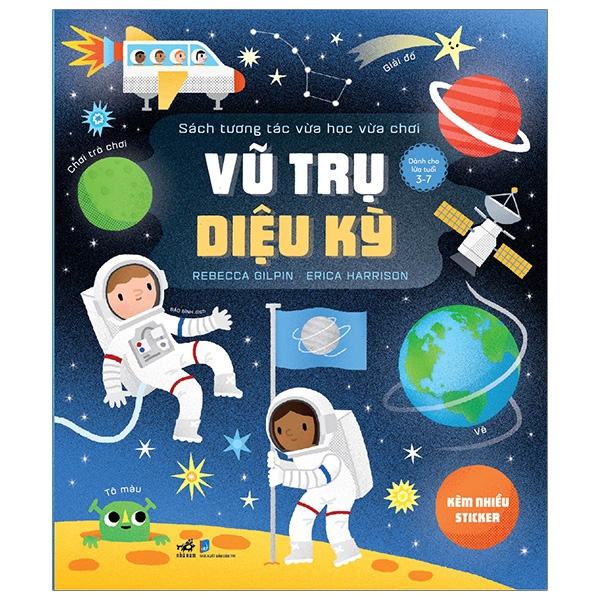 Sách - Sách tương tác vừa học vừa chơi - Vũ trụ diệu kỳ -