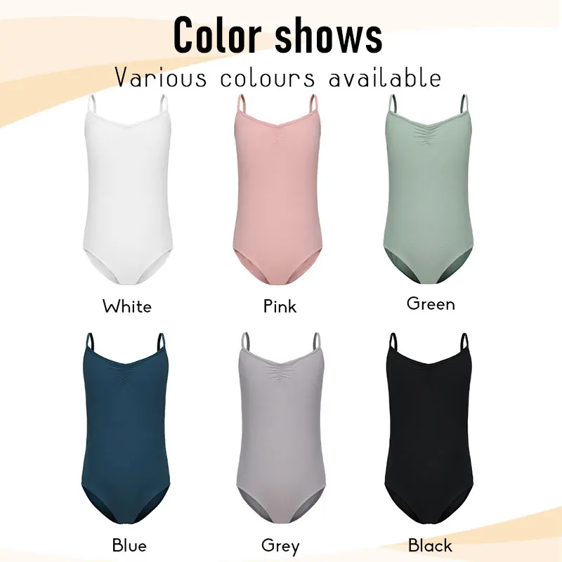 【Undine hot】 Girls Ballet Leotard for Kids Tutu Dance Leotard Sling suit Gymnastics Leotard For Child Students bow Ballet costume Bodysuit