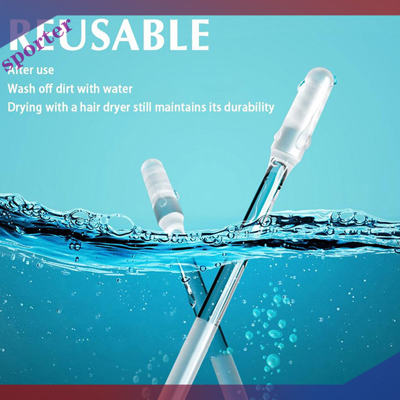 Sporter Disposable Sticky Ear Swabs Pick Reusable Ear Cleaner Soft Silicone Ear Wax Removal Tool Earwax Remover For Olders Adult Kid ราคา 44 บาท*ส่งฟรี