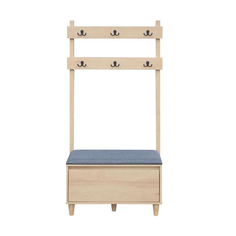 MOOVE ลิ้นชักพร้อมเบาะนั่งมีราวแขวน 77x30x150 ราคา 2,850 บาท*ส่งฟรี