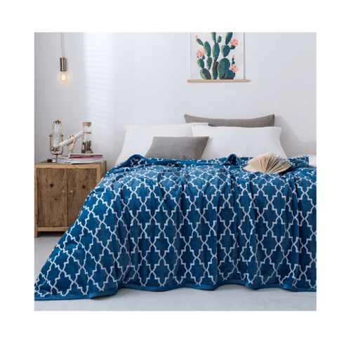 GHBathroom_Mall TRUFFLE ESSENTIAL ผ้าห่ม SYBLDA รุ่นSY-02 200x230ซม. สีน้ำเงิน ร้านค้าเเนะนำ ราคา 624 บาท*ส่งฟรี