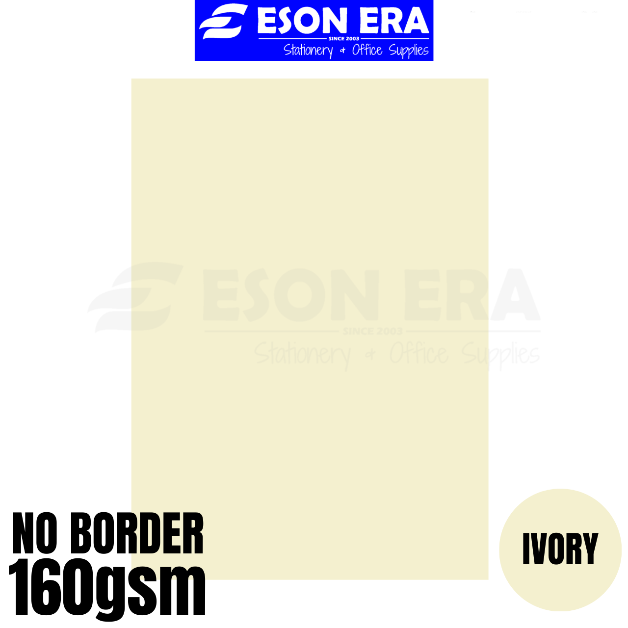 Certificate Paper Without Red Seal / Kertas Sijil (Blank) 100s/pack