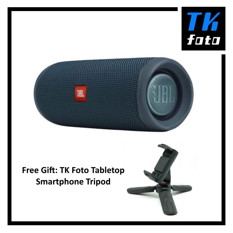 JBL Flip 5 Portable Bluetooth Speaker (Free: TK FOTO Tabletop Smartphone Tripod) Singapore