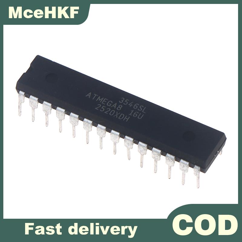 MceHKF ATMEGA8-16PU 1 2ชิ้น DIP-28 avr 8-bit ไมโครคอนโทรลเลอร์ IC 16MHz สำหรับแผงพัฒนาอุปกรณ์เสริม ราคา 78 บาท*ส่งฟรี