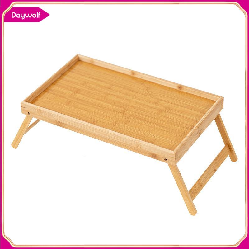 Daywolf khay đặt giường bảng với chân gập đa chức năng vẽ