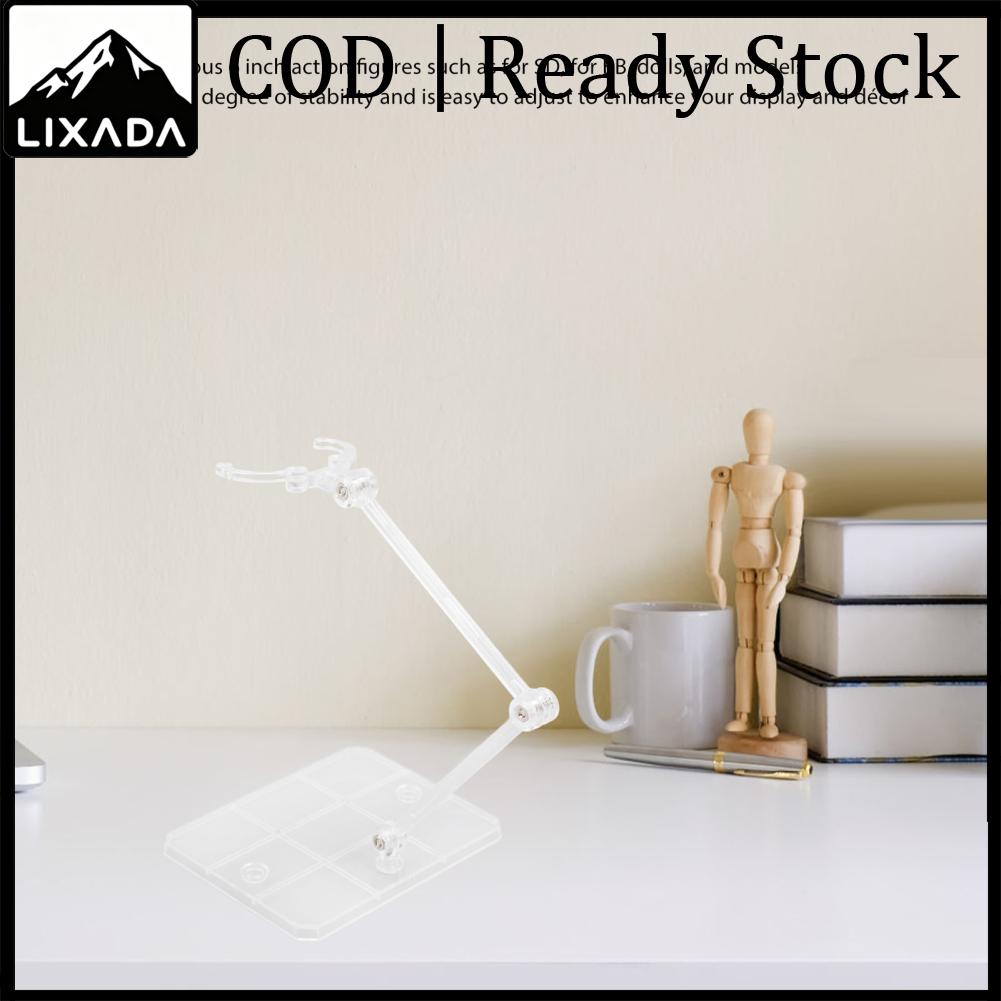 LIXADA Action Figure Display Base Toy Doll Holder Long Lasting High Stability Easy To Adjust for 6 Inch Action Toy Doll ราคา 544 บาท*ส่งฟรี