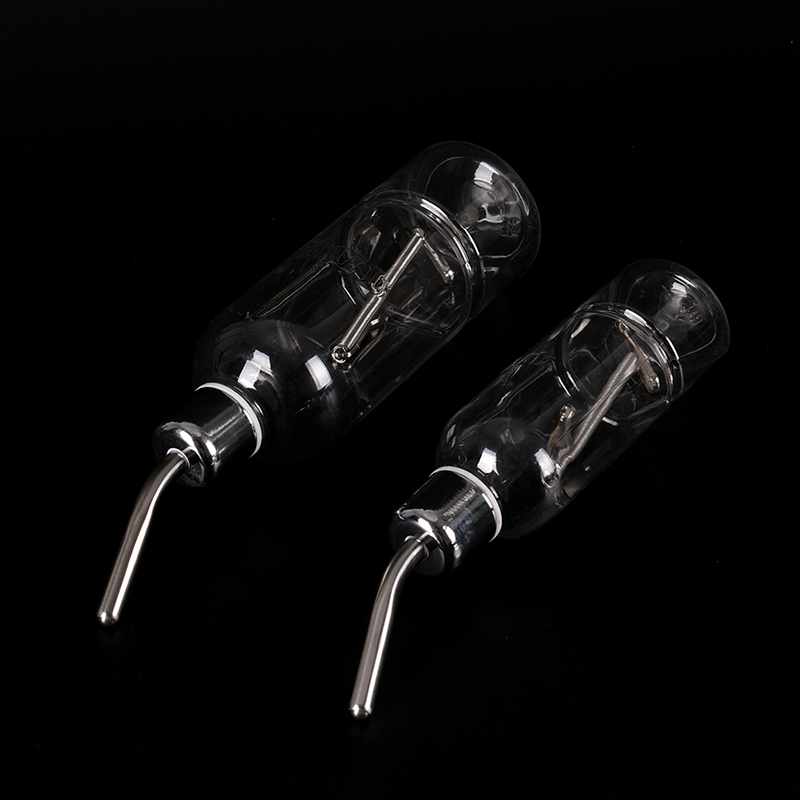 AGBBG Bình uống nước cho chuột thú cưng nhỏ bình cho chuột hamster thỏ bình cho ăn hình trụ