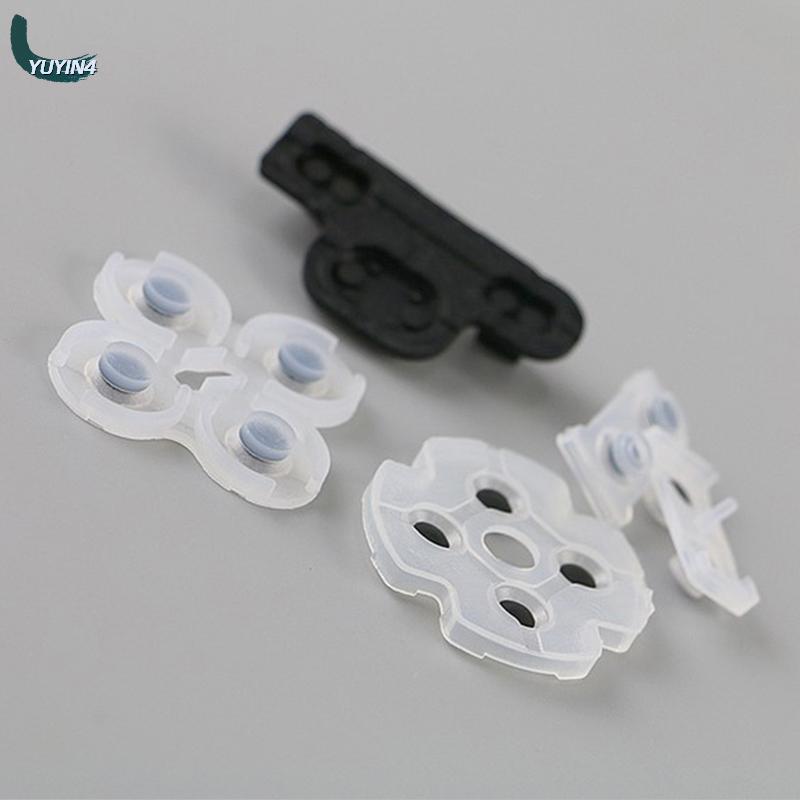 YUYIN4 5 cái lốc dẫn điện cao su Pad nút địa chỉ liên lạc Gasket Kit cho PS3 điều khiển