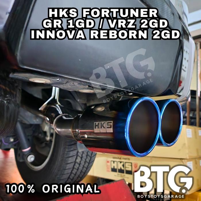 KNALPOT HKS FORTUNER GR VRZ TRD HKS LEGAMAX INNOVA REBORN PLUG N PLAY-Megavia Store Harga 17,890,000 rupiah*Gratis Ongkir