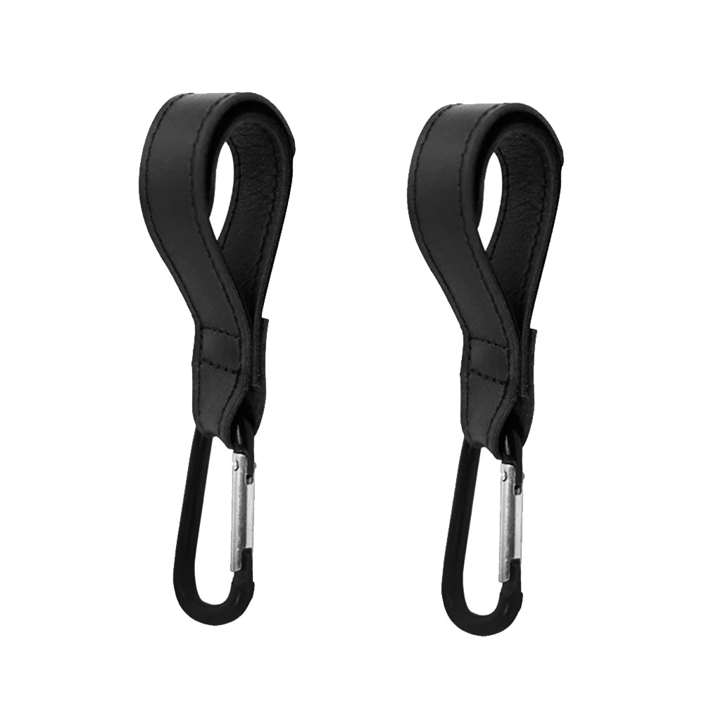 Chất liệu Da PU Túi trẻ em xe đẩy có móc treo pram xoay 360 độ xoay giỏ hàng tổ chức móc xe đẩy phụ kiện xe đẩy