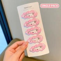 beautyburstph Rabbit Wavy Bangs Clip Female Pink Cute Hair Clip  Children Hair Clip