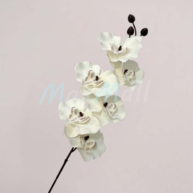 Bunga Anggrek Latex Tebal Hias Orchid Artificial Flower Hiasan Buket Artificial Flower Real Touch Latex Tebal Dekor Hias Bunga Artificial Anggrek Kain Pastel Anggrek Palsu Artificial Dekorasi
