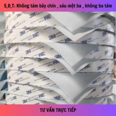 BĂNG KEO 2 Mặt 3M 9448A Khổ 20mm x 150M (dài gấp 3)- giá tiết kiệm