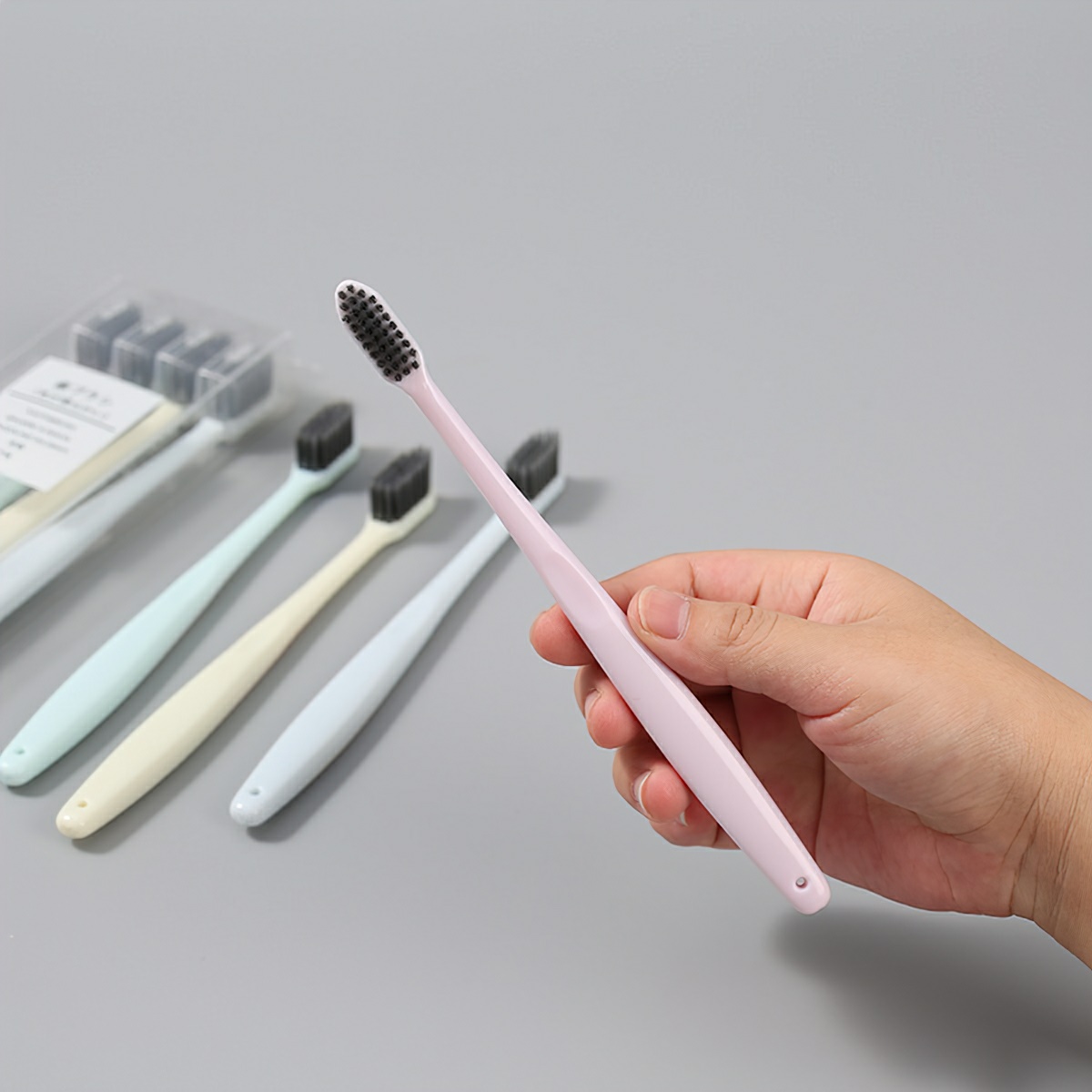 SET 10 Bàn chải đánh răng xuất Nhật,Bàn chải than tre hoạt tính Chất lượng tốt GA625