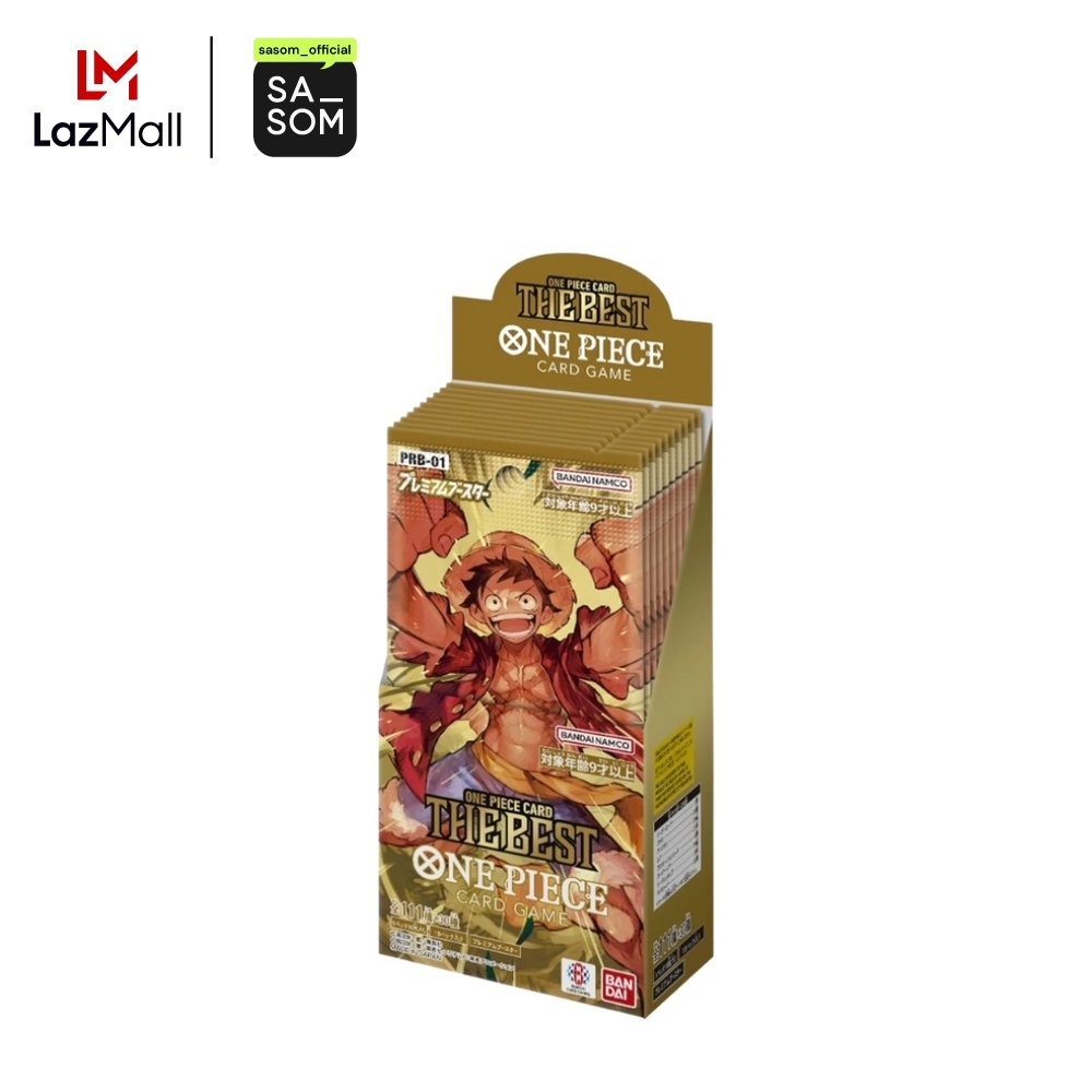 One Piece [PRB-01] "THE BEST" Booster Box (JP) ของแท้ ตรวจสอบโดย SASOM ราคา 7,250 บาท*ส่งฟรี