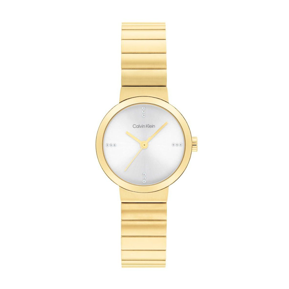 Calvin Klein CK25200416 Precise Gold Ladies Quartz Watch 25 mm. ราคา 8,025 บาท*ส่งฟรี
