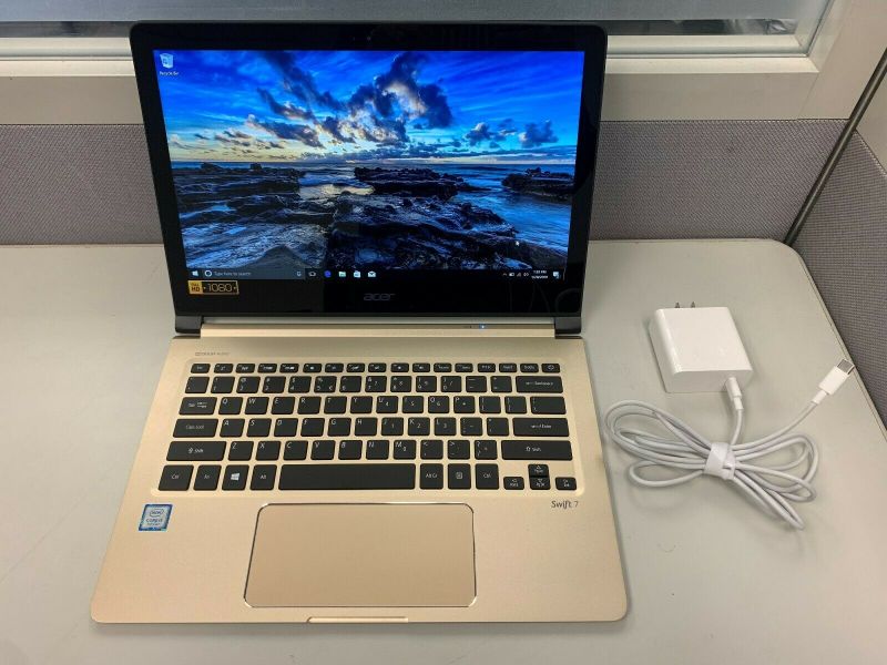 Acer Swift 7 SF713-51-M90J 13.3 Core i5-7Y54 1.20GHZ 8GB RAM 256GB SSD Win 10
