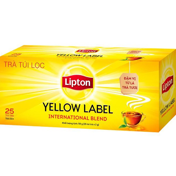 Trà Lipton Túi lọc hộp 25 gói BẾP CỦA MẸ ONICI