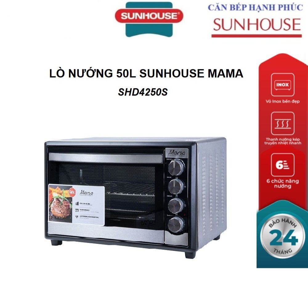 LÒ LƯỚNG 50L SUNHOUSE MAMA SHD4250S_Hàng chính hãng