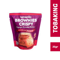 Lemonilo Brownies Crispy Cokelat Choco Chips Stroberi Cheese
