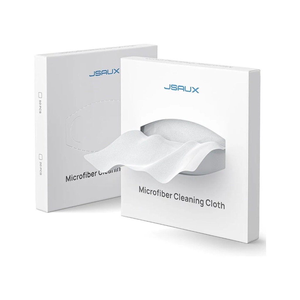 Khăn lau màn hình vải mịn microfiber Jsaux (hộp 50 miếng)