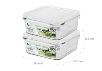 Glasslock Classic White Edition Glass Airtight Containers Collection Storage Containers Baby Food Containers