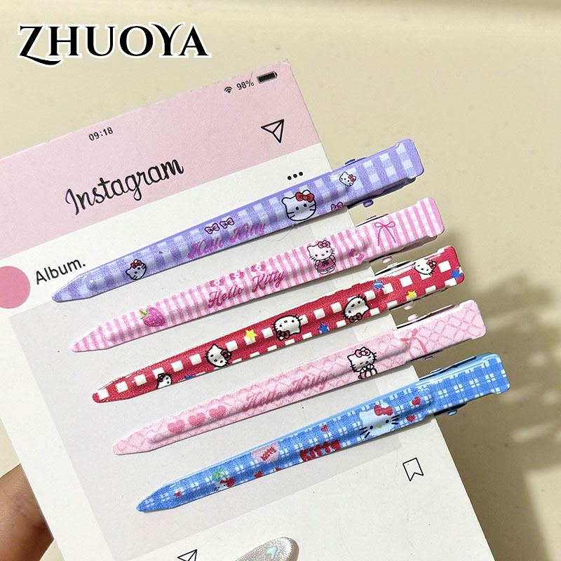 กิ๊บติดผม กิ๊บหนีบผมเกาหลี Zhuoya น่ารักการ์ตูน Cat Duckbill คลิปสำหรับผู้หญิง, อุปกรณ์ผมมีสไตล์