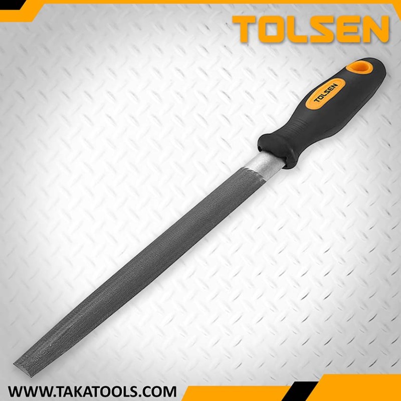 Tolsen Steel File half round - 32005